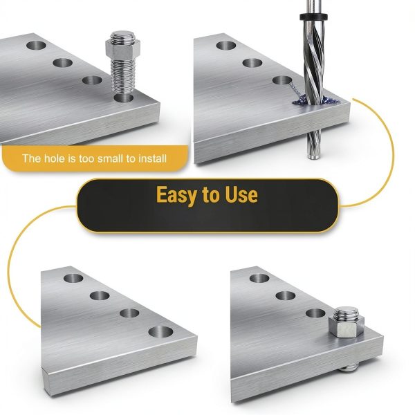 Topfurn Taper Chucking Reamer Set 5 Sizes High Speed Steel-2