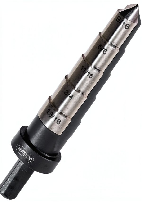 Champion Step Reamer Alloy Steel 5 Sizes Bridge Construction-0