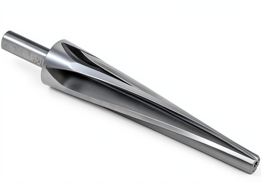 Rough Country Tapered Reamer in use on a vehicle suspension