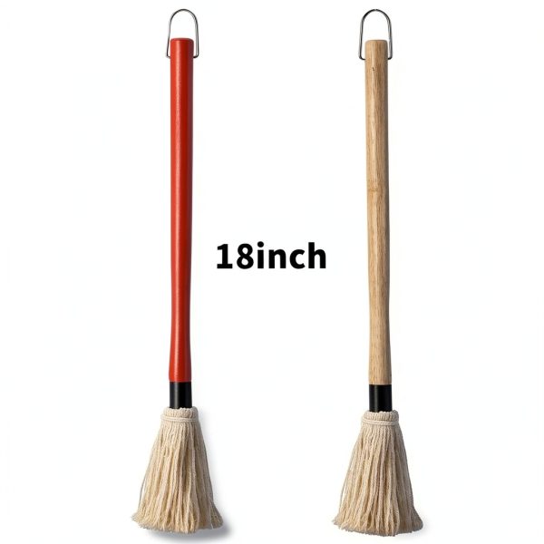 Grill Basting Brush Cotton Wood Handle Theuzi Barbecue Tool-1