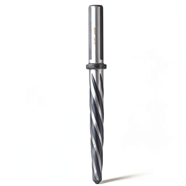 DAUERHAFT Reamer 5 Flute Spiral Groove M2 HSS Metal Tool-4