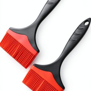 Tuyotue Grill Basting Brush Silicone Handle Dishwasher Safe-0