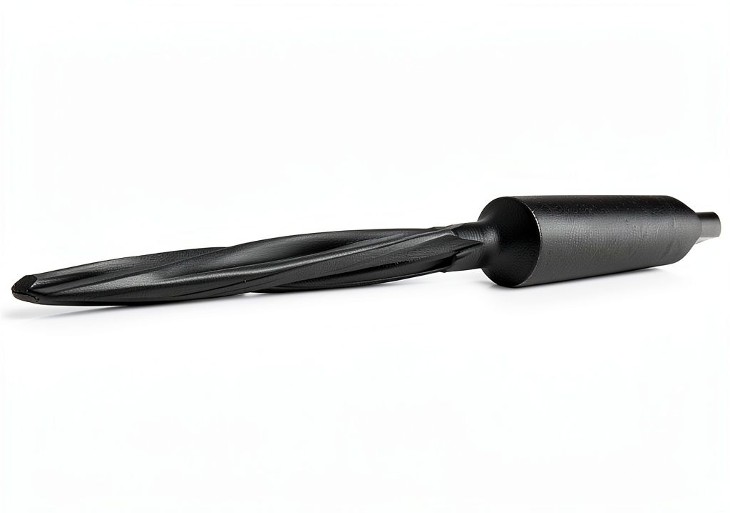 'Greenfield Morse taper reamer in use on metal surface'