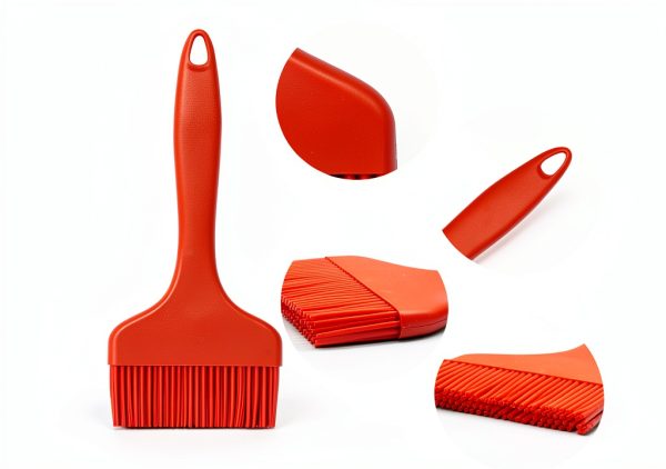 CANIPHA Silicone Basting Brush Red Dishwasher Safe Grilling-6