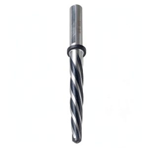 DAUERHAFT Reamer 5 Flute Spiral Groove M2 HSS Metal Tool-0