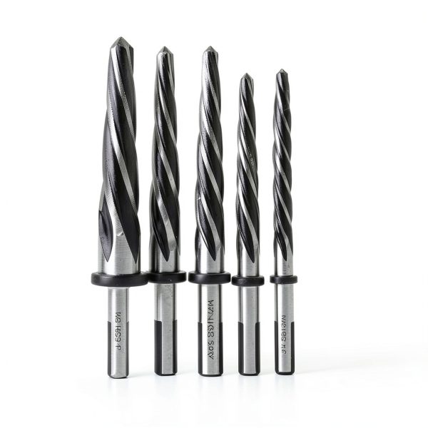 Topfurn Taper Chucking Reamer Set 5 Sizes High Speed Steel-1