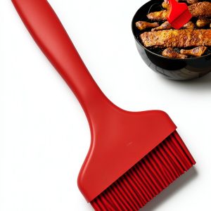 CANIPHA Silicone Basting Brush Red Dishwasher Safe Grilling-0