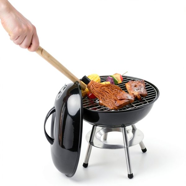 ZQDFLME Grill Basting Brushes Set Black BBQ-1