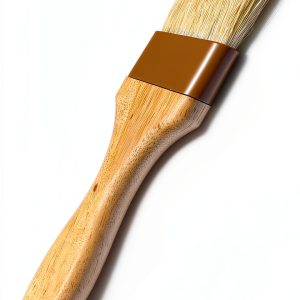NXRACSH Boar Hair Pastry Brush 2in Wood Handle-0