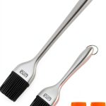 RWM Silicone Grill Basting Brush Stainless Steel-0