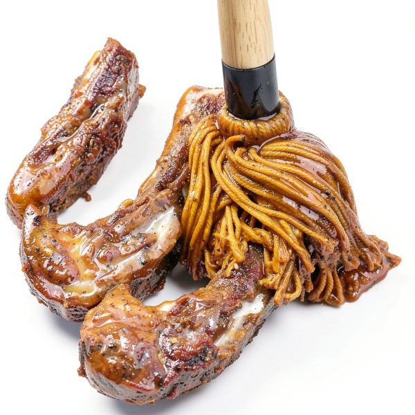 Hedume BBQ Basting Brush Cotton Wood 18in-3
