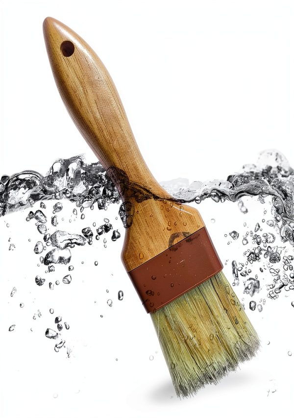 Pastry Brush NXRACSH 1.5 inch Boar Bristle Handle-3