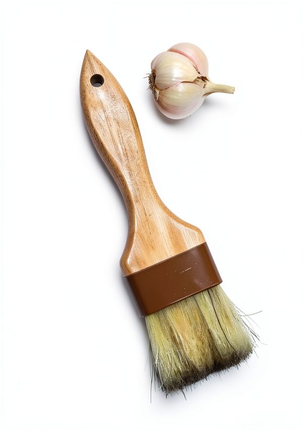 Pastry Brush NXRACSH 1.5 inch Boar Bristle Handle-5