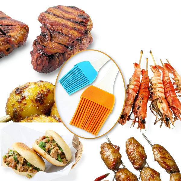 Silicone Grill Brush BINHAI 4‑Piece Flexible-3