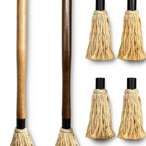Hedume BBQ Basting Brush Cotton Wood 18in-0