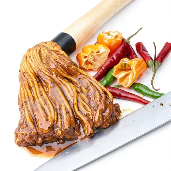 Hedume BBQ Basting Brush Cotton Wood 18in-5