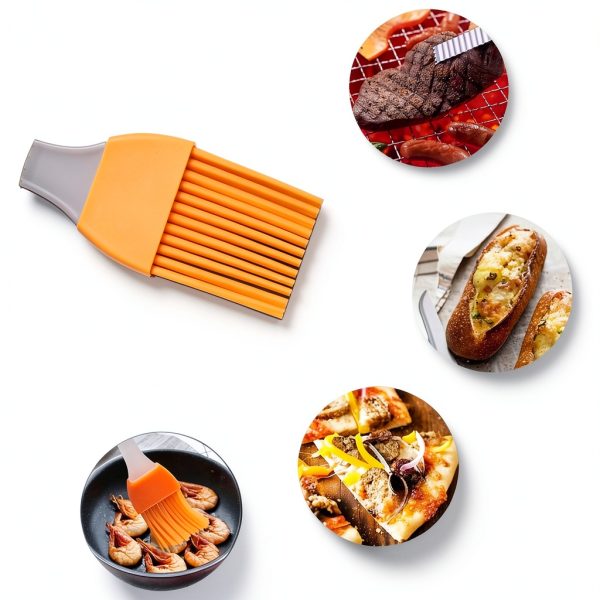 Silicone Grill Brush BINHAI 4‑Piece Flexible-4