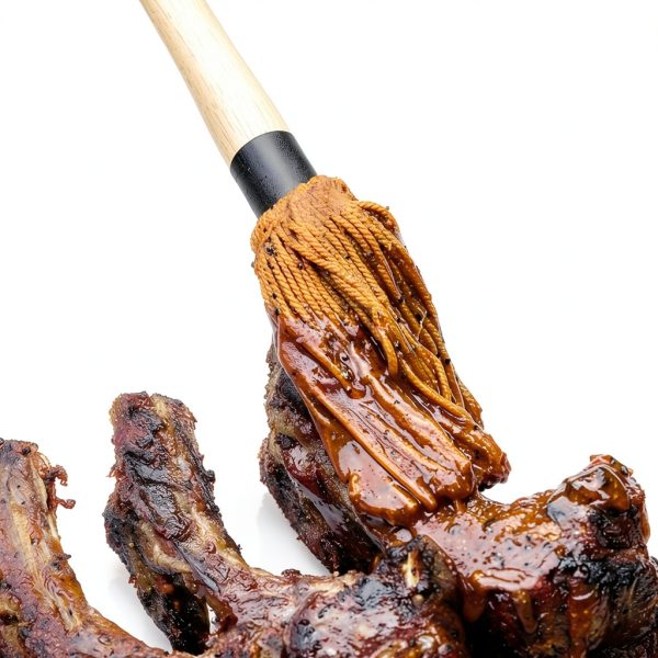 Hedume BBQ Basting Brush Cotton Wood 18in-6