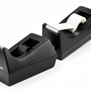 Scotch Duty Tape Dispenser 2‑Inch Black Plastic Tension Control-0