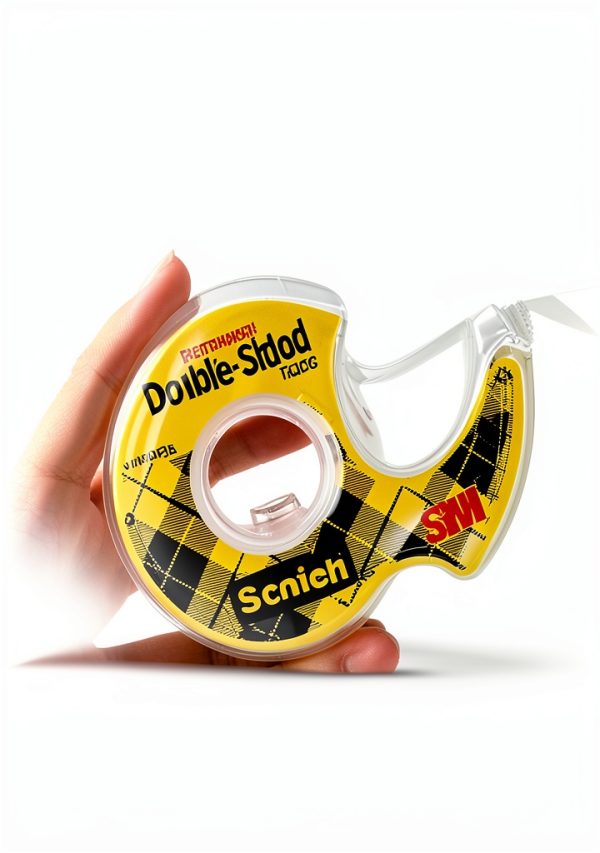 3M Scotch Clear Tape Dispenser with 2-Drawer Compact Unit 0.5in Core-3