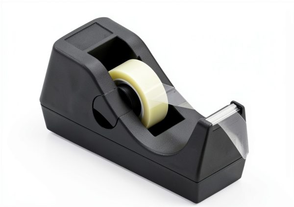 1InTheOffice Tape Dispenser 2 Pack Non‑Slip Base, 1" Core, Easy Load –-3