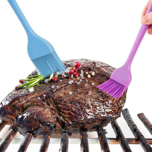 Cualork Silicone Grill Basting Brush Set 6 pcs Multicolor-3