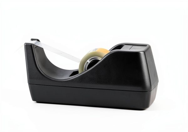 1InTheOffice Tape Dispenser 2 Pack Non‑Slip Base, 1" Core, Easy Load –-2