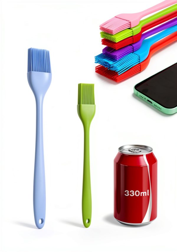 Cualork Silicone Grill Basting Brush Set 6 pcs Multicolor-2