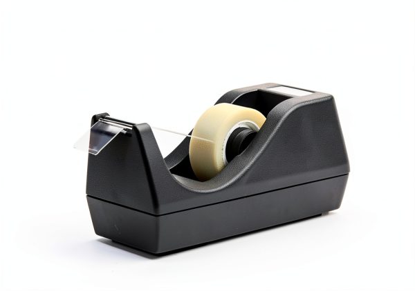 1InTheOffice Tape Dispenser 2 Pack Non‑Slip Base, 1" Core, Easy Load –-1