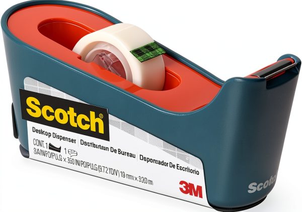 3M Scotch Mint Desktop Tape Dispenser Classic Style with 1 Inch Core-6