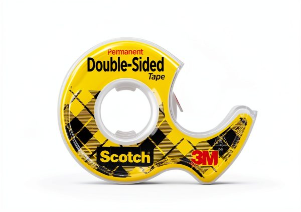 3M Scotch Clear Tape Dispenser with 2-Drawer Compact Unit 0.5in Core-6