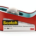 3M Scotch Mint Desktop Tape Dispenser Classic Style with 1 Inch Core-0