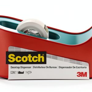 3M Scotch Mint Desktop Tape Dispenser Classic Style with 1 Inch Core-0