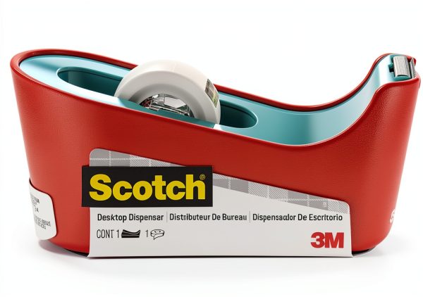 3M Scotch Mint Desktop Tape Dispenser Classic Style with 1 Inch Core-0