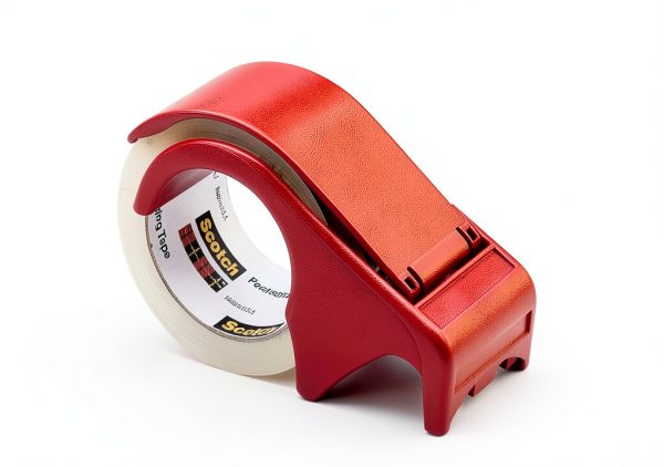 3M Scotch Heavy-Duty Tape Dispenser DP300-RD Red 3‑Inch Core-3