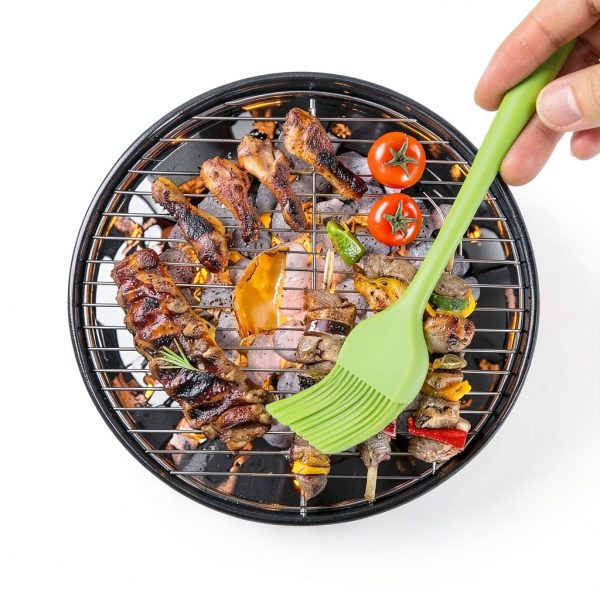 Cualork Silicone Grill Basting Brush Set 6 pcs Multicolor-6