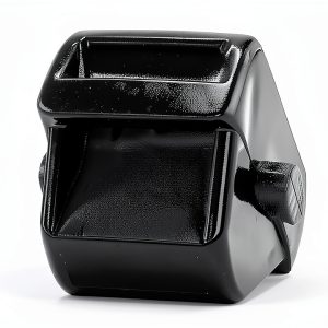 12pcs Tape Dispenser Core, Plastic Tape Dispenser Wheel Holder Insert Tape Dispenser Roll Tape Dispenser Roller Parts Replacement Accessories for School Office Home Supplies (Black)-0