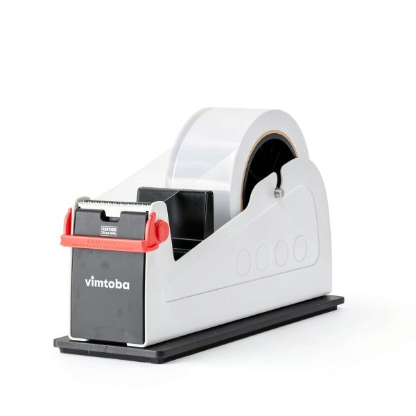 Heavy Duty 2-Inch Desktop Tape Dispenser Vimtoba Roll Base-4
