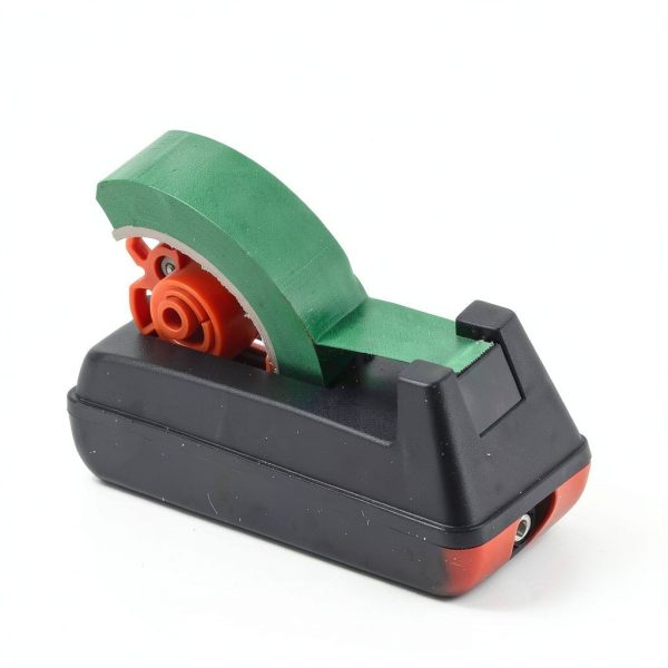 Lichamp Desktop Tape Dispenser Holder with Large 3 Inch Core for Masking, Heat Transfer, Painters, Freezer and Kitchen Tape, 0128BK-4